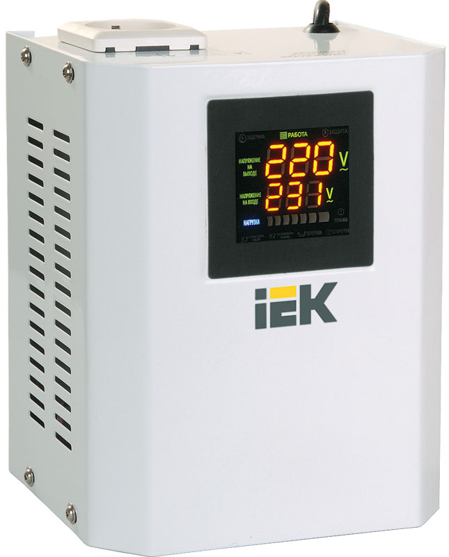 IEK Стабилизатор напряжения серии Boiler 0,5 кВА