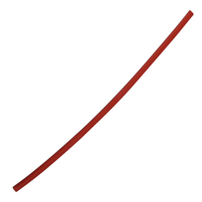 Термоусадочная трубка клеевая 3,0/1,0 мм, красная, упаковка 10 шт. по 1 м Rexant