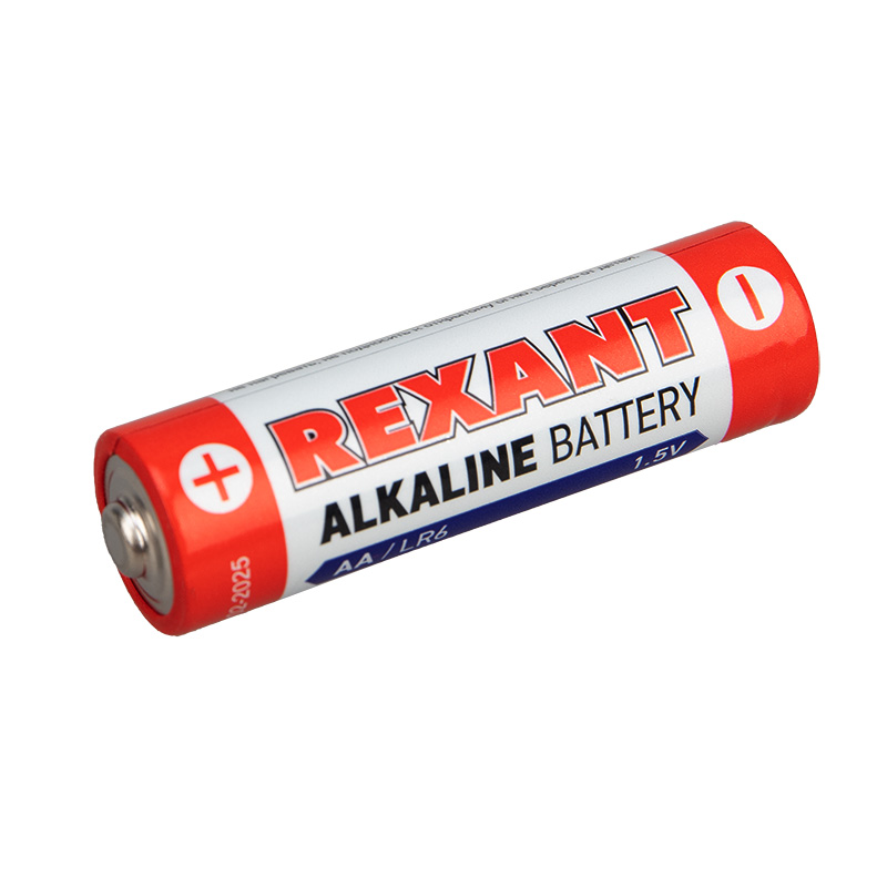 Алкалиновая батарейка AA/LR6 1,5 V 2700 mAh 2 шт блистер Rexant