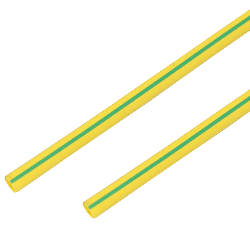PROconnect Термоусадочная трубка 20/10 мм, желто-зеленая, упаковка 10 шт. по 1 м