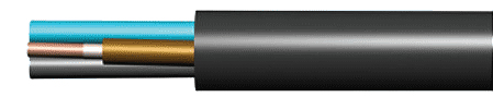 Кабель контрольный медь КВВГнг(А)-FRLSLTХ 7x1.5 черный ГОСТ