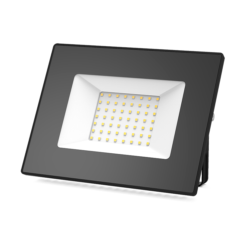Gauss Прожектор Elementary 50W 4450lm 3000К 200-240V IP65 черный LED