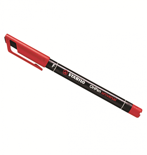 DKC Перманентная шариковая ручка 1мм красный