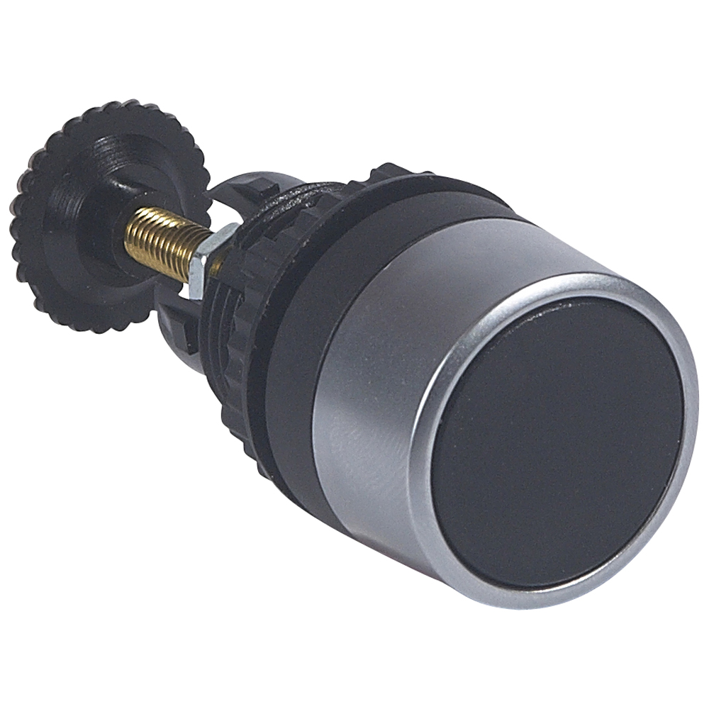 Legrand Osmoz Кнопка с удлиненным штоком для механического сброса для комплектации без подсветки IP 65 чёрный