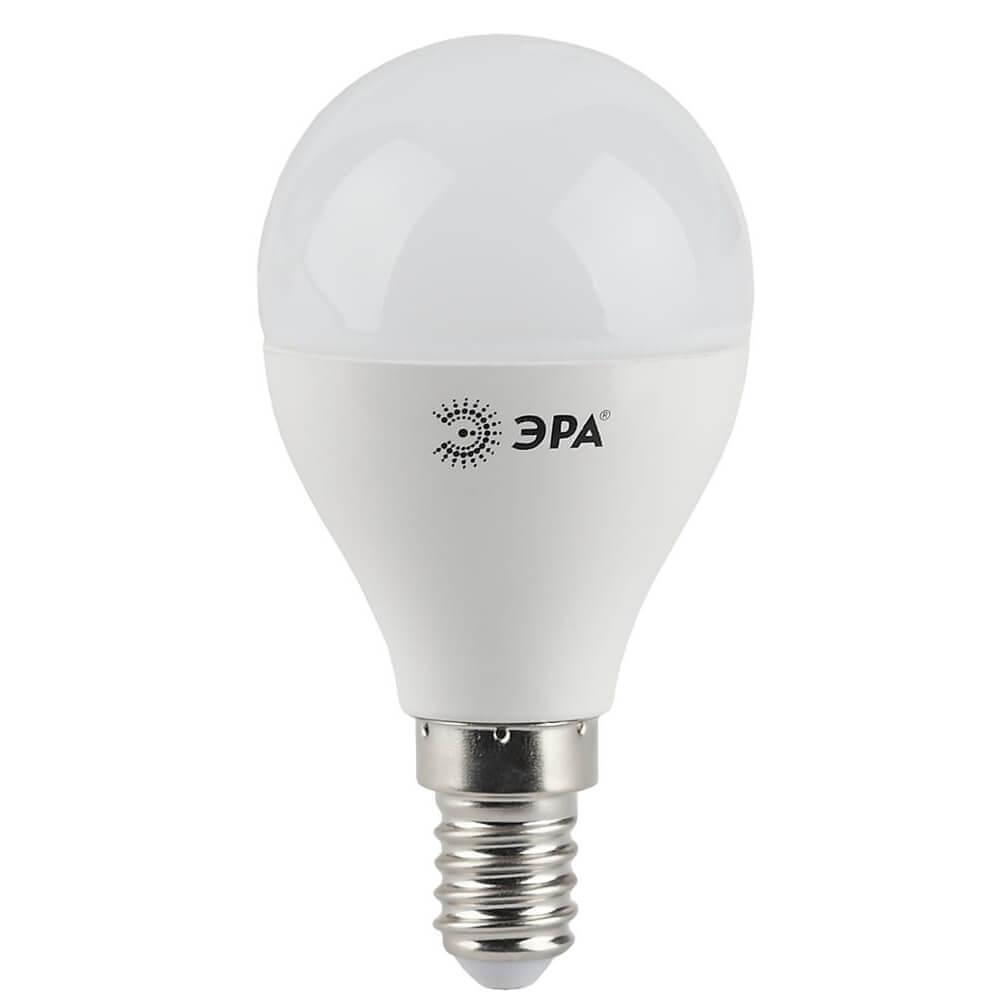 ЭРА LED P45-5W-827-E14 (диод, шар, 5Вт, тепл, E14)