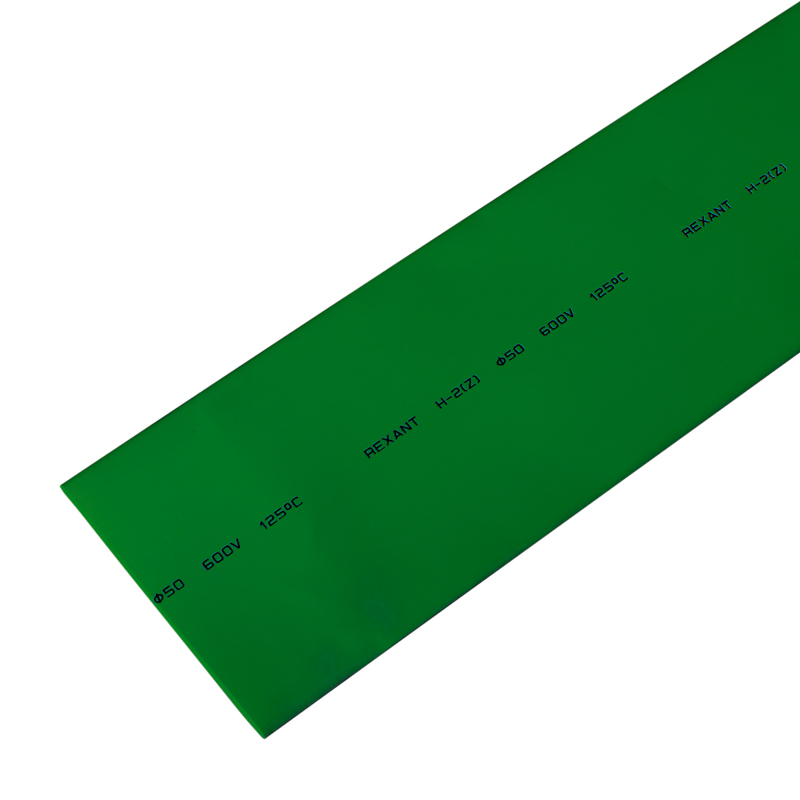 50.0 / 25.0 мм 1м термоусадка зеленая Rexant