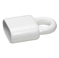 Legrand Элиум Белый Розетка 2Р, 6А, пластик - с кольцом