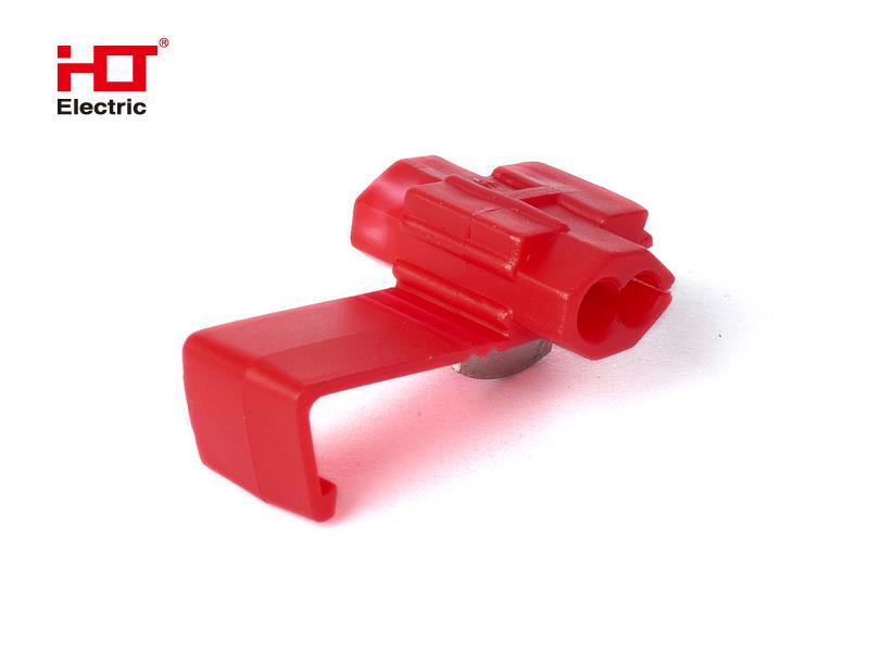 Зажим-ответвитель ОВ-1 0.5-1.5 мм² красный (уп./100 шт) HLT