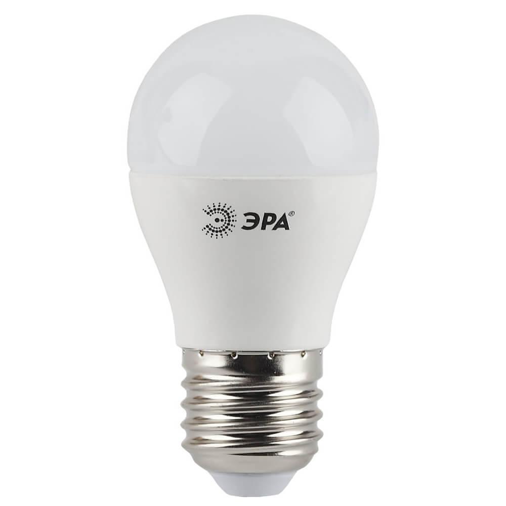 ЭРА LED P45-5W-840-E27 (диод, шар, 5Вт, нейтр, E27)