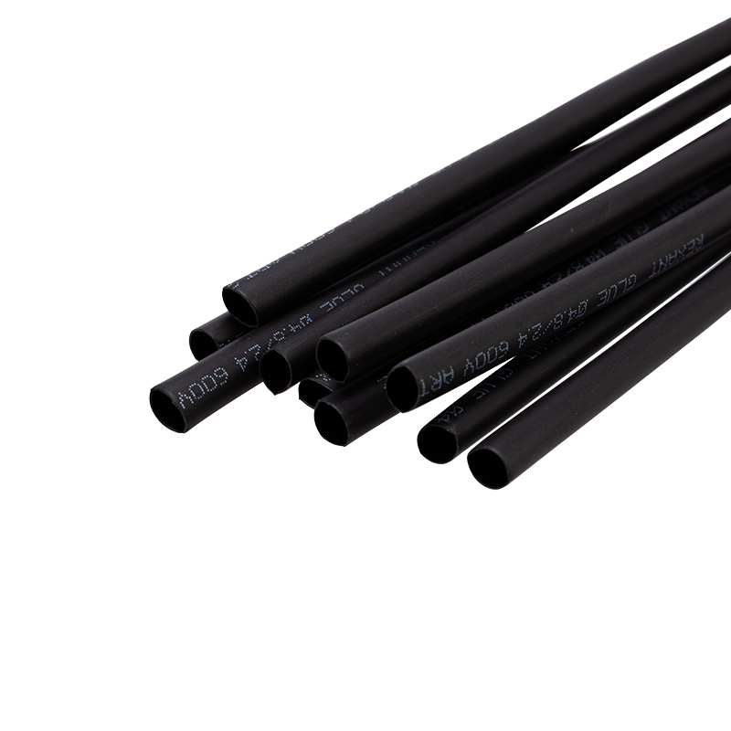 Термоусаживаемая трубка двухстенная клеевая 4,8/2,4 мм черная (1 уп. 10 шт.) Rexant