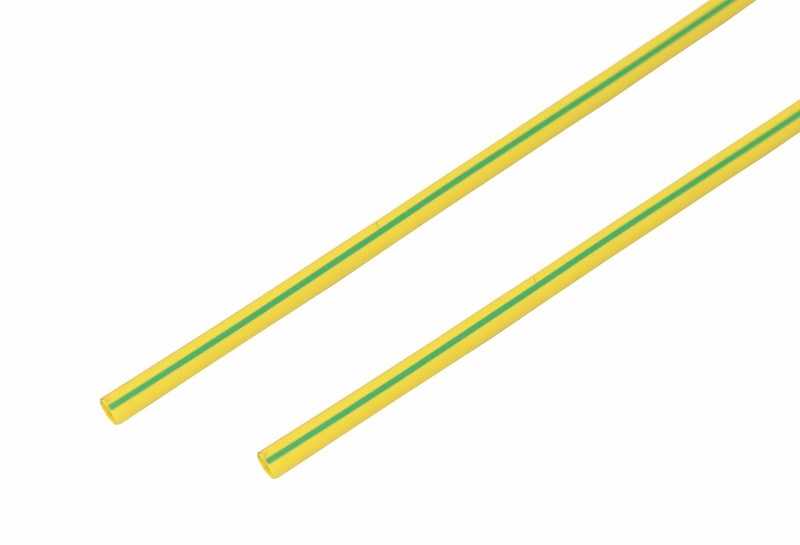 4.0 / 2.0 мм 1м термоусадка желто-зеленая Rexant