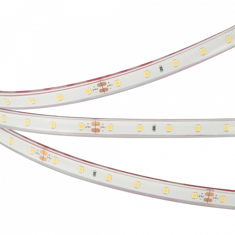 Arlight Лента герметичная RTW-PFS-A60-11mm 24V Day4000 (4.8 W/m, IP68, 2835, 5m) (-)