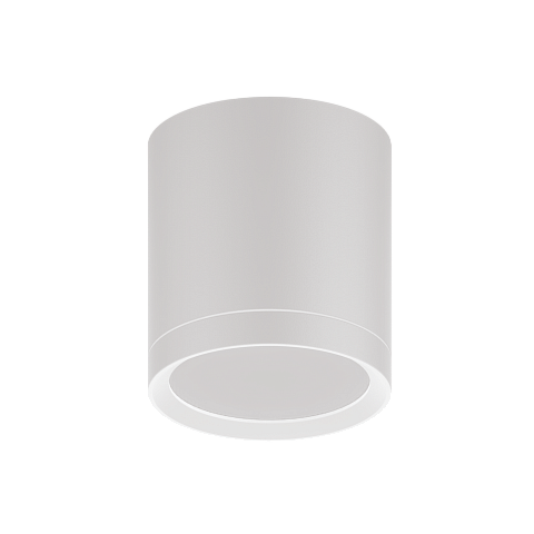 Gauss Светильник Overhead накл цил 6W 400lm 300K 170-240V IP20 68*75мм белый с расс LED