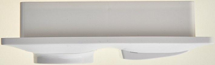 SE Glossa Блок: Розетка с зазем. со шторками+ 2-клавишный Выключатель белый