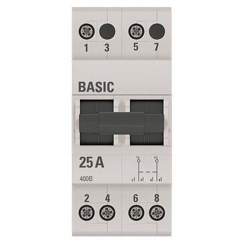 EKF Basic Трехпозиционный переключатель 2P 25А