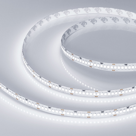 Arlight Светодиодная лента RT 2-5000 24V White5500 10mm (2835, 252 LED/m, LUX) (10 Вт/м, IP20)