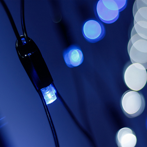 Arlight Светодиодная гирлянда ARD-NETLIGHT-CLASSIC-2500x2500-BLACK-432LED White/Blue (230V, 26W) (Ardecoled, IP65)