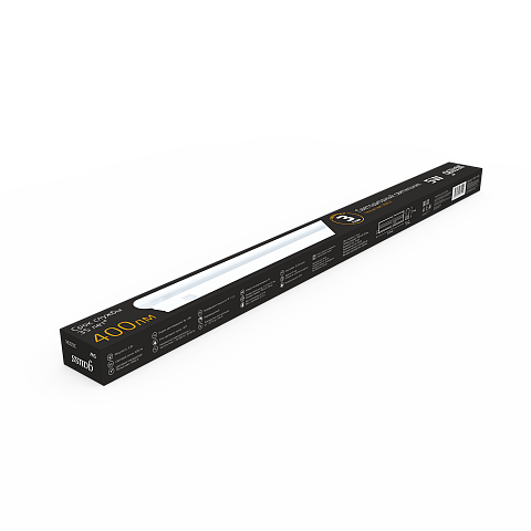 Gauss Светильник TL линейный 5W 400lm 3000K IP20 312х22х37 (к.п. 1м, Коннект2шт, креп 1шт) LED 5