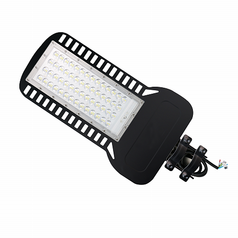 Gauss Светильник уличный Qplus 120W 14400lm 5000K 120-260V IP65 535*260*64мм черный КСС "Ш" LED