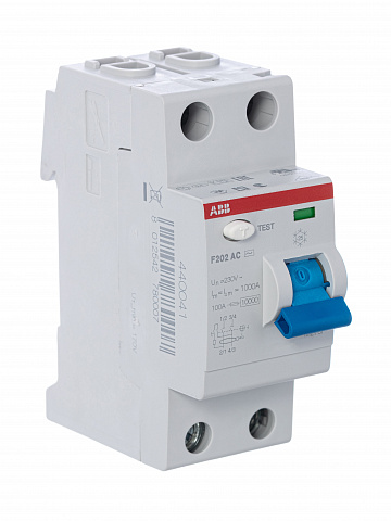 ABB F202AC УЗО 2Р 63A 300mA (AC)