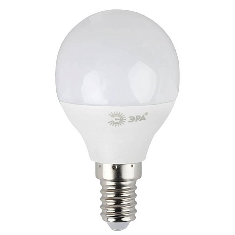 ЭРА LED P45-7W-827-E14 (диод, шар, 7Вт, тепл, E14)