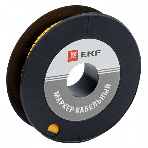 EKF PROxima Маркер кабельный 4,0 мм2 "2" (500 шт.) (ЕС-2)