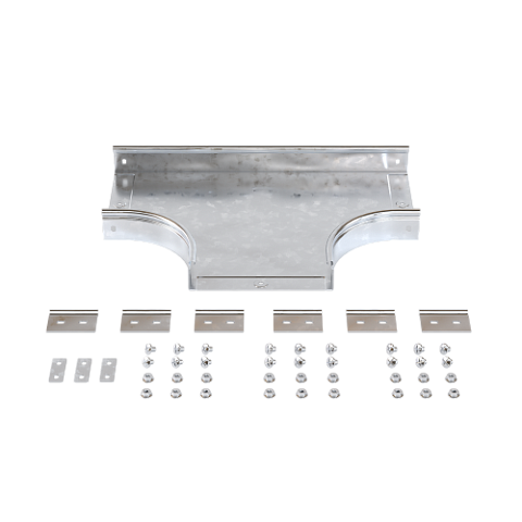 DKC Ответвитель DPT Т-образный горизонтальный 300х50 в комплекте с крепежными элементами и соединительными пластинами, необходимыми для монтажа