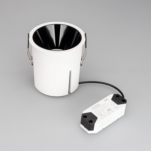 Arlight Светильник MS-ATLAS-BUILT-R112-35W Day5000 (WH-BK, 30 deg, 230V) (IP20 Металл, 5 лет)