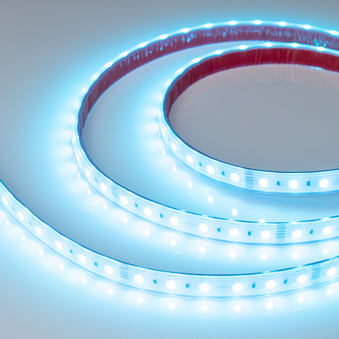 Arlight Лента RTW-PS-B60-14mm 24V RGBW-Warm-4-in-1 (19.2 W/m, IP67, 5060, 5m) (-)
