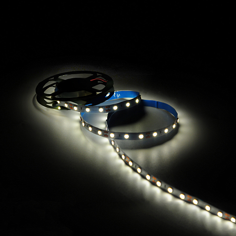 Gauss Лента LED Elementary 5050 -SMD 14.4W 12V DC теплый белый IP20 (ZIP Bag 5м)