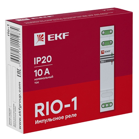 EKF PROxima Импульсное реле RIO-1