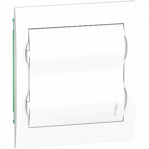 Systeme Electric EASY 9 Корпус встраиваемый с белой дверью 2ряд/24мод, IP40, IK07, 63А, 2 клеммы