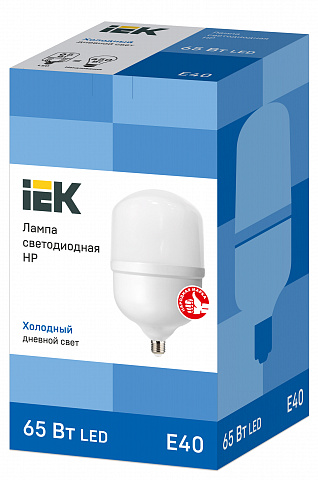 IEK Лампа LED HP 65Вт 230В 6500К E40