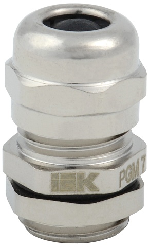 IEK Сальник PGM 7 металлический диаметр проводника 3-6мм IP68