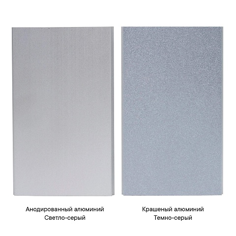 DKC Миниколонна алюминиевая 0,35 м, цвет темно-серебристый металлик