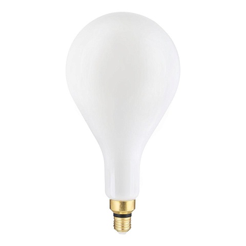 Gauss Лампа Filament А160 10W 890lm 4100К Е27 milky диммируемая LED
