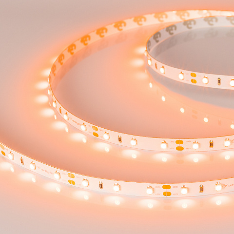 Arlight Светодиодная лента RT-A60-8mm 12V Orange (4.8 W/m, IP20, 2835, 5m) (-)