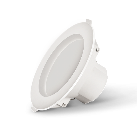 Gauss Светильник step-dimm круг 9W 740lm 4000K 180-265V IP20 монтаж Ø95 126*126*54мм белый LED