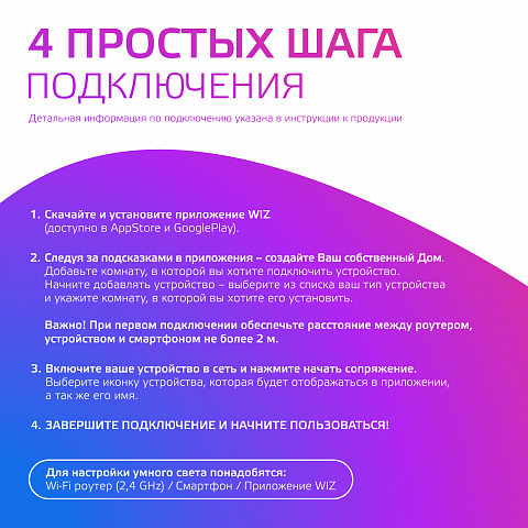 Gauss Лампа Smart Home A60 10W 1055lm 2700-6500К E27 RGBW+изм.цвет.темп.+диммирование LED