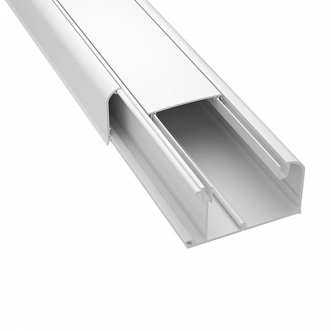 DKC In-Liner Front Короб 90х50мм (короб+боковая крышка)