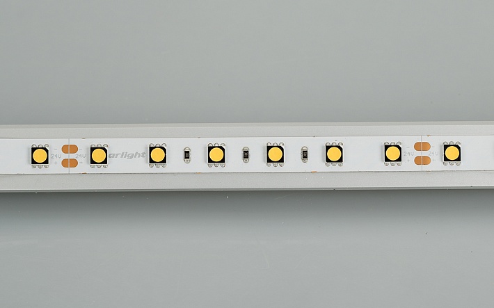 Arlight Светодиодная лента RT-B60-10mm 24V Warm3000 CRI98 (14.4 W/m, IP20, 5060, 5m) (Открытый)
