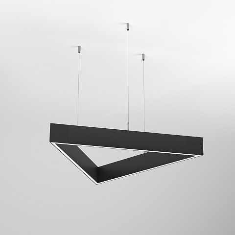 Arlight Светильник ALT-LINEAIR-TRIANGLE-FLAT-UPDOWN-DIM-1375-130W Day4000 (BK, 100 deg, 230V) (IP20 Металл, 3 года)