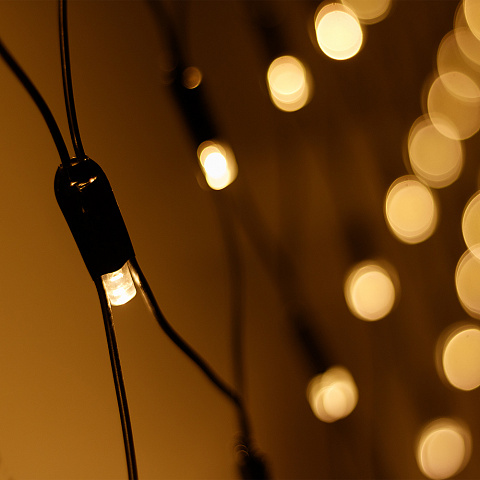 Arlight Светодиодная гирлянда ARD-NETLIGHT-CLASSIC-2000x1500-BLACK-288LED Warm (230V, 18W) (Ardecoled, IP65)