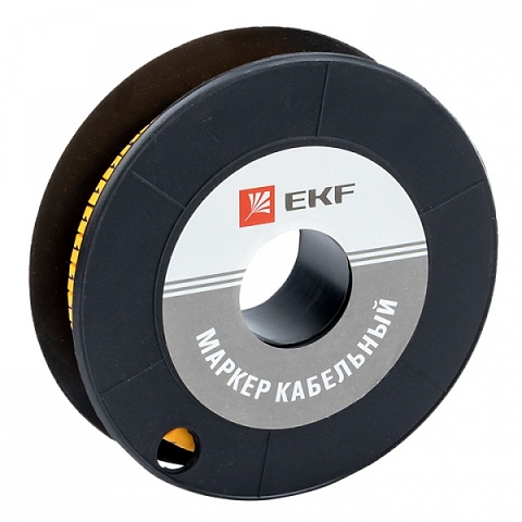 EKF PROxima Маркер кабельный 4,0 мм2 "1" (500 шт.) (ЕС-2)