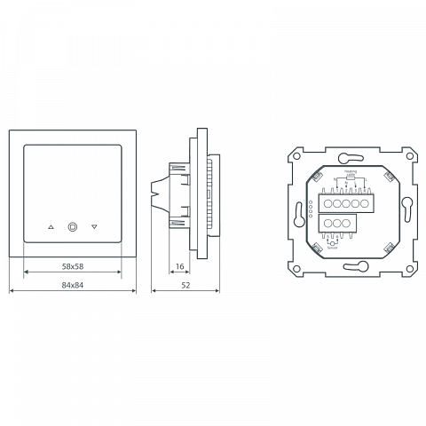 Thermo Thermoreg Белый Терморегулятор TI-300