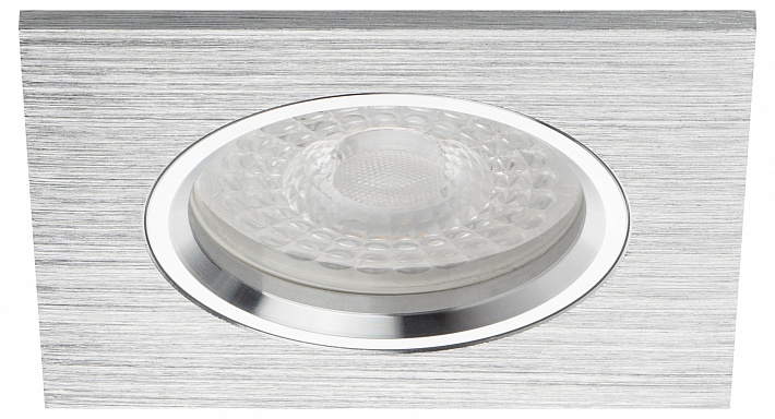 ЭРА KL57 SL Серебро Светильник литой "алюминевый " MR16,12V/220V, 50W
