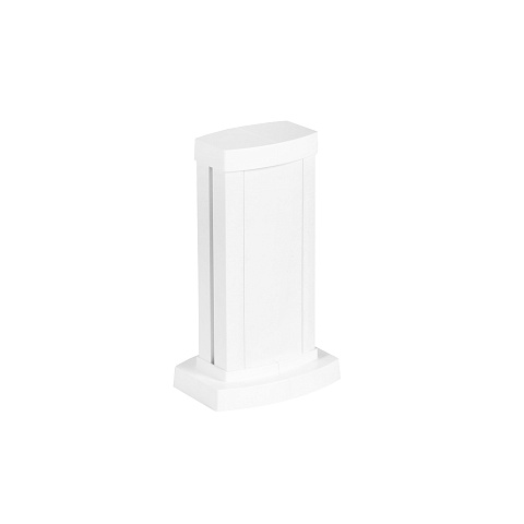 Legrand Универсальная мини-колонна алюминиевая с крышкой из алюминия 1 секция, высота 0,3 метра, цвет белый