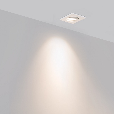 Arlight Светодиодный светильник LTM-S60x60WH 3W White 30deg (IP40 Металл, 3 года)