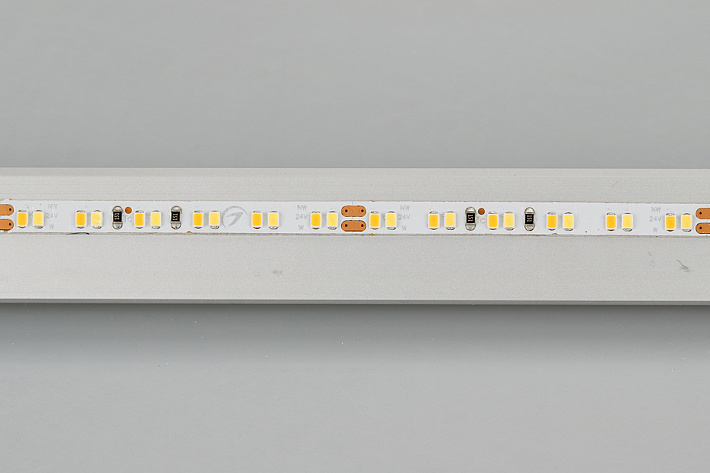 Arlight Светодиодная лента MICROLED-M240-4.5mm 24V White-CDW (9.6 W/m, IP20, 2216, 5m) (узкая)