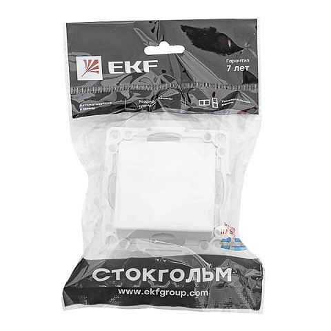 EKF PROxima Стокгольм Белый Кабельный вывод
